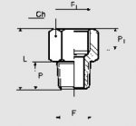 Tapered Extension M/F-800