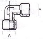 Elbow Adaptor F/F 90°-220