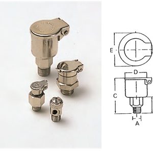 Steel Threaded Oil Cups